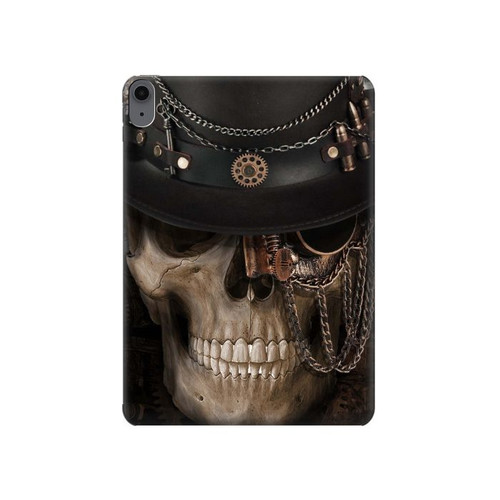 S3852 スチームパンクな頭蓋骨 Steampunk Skull iPad Air (2020, 2022), Air 11 (2024,2025,2026), Pro 11 (2022) タブレットケース