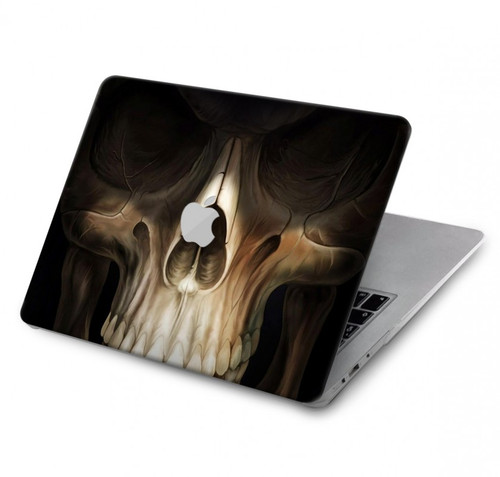 S1107 スカルの顔 死神 Skull Face Grim Reaper MacBook Air 13″ (2022,2024) - A2681, A3113 ケース・カバー