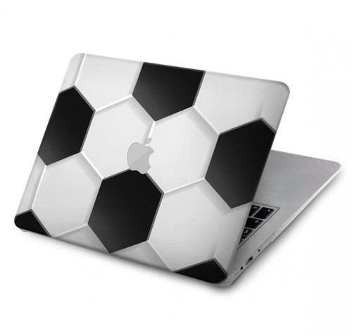 S2061 サッカーのパターン Football Soccer Pattern MacBook Air 13″ (2022,2024) - A2681, A3113 ケース・カバー