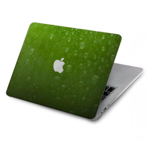 S2475 緑リンゴ Green Apple Texture Seamless MacBook Air 13″ (2022,2024) - A2681, A3113 ケース・カバー