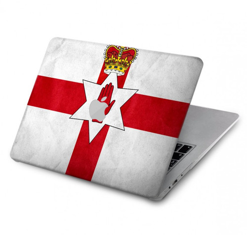 S2972 北アイルランドサッカー Northern Ireland Football Soccer Flag MacBook Air 13″ (2022,2025) - A2681, A3113, A3240 ケース・カバー