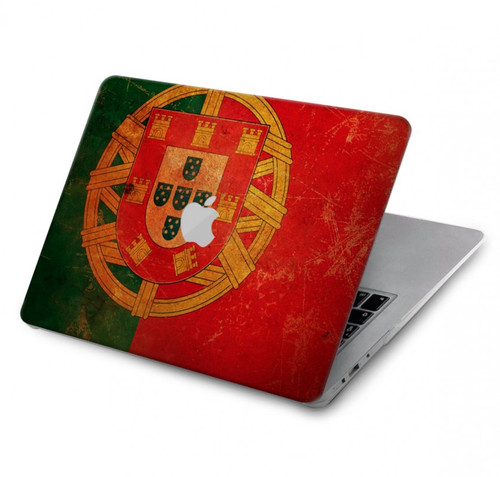 S2973 ポルトガルサッカー Portugal Football Soccer Flag MacBook Air 13″ (2022,2024) - A2681, A3113 ケース・カバー