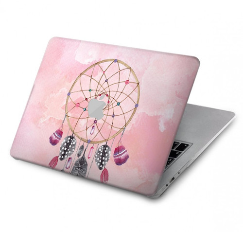 S3094 ドリームキャッチャー 水彩 Dreamcatcher Watercolor Painting MacBook Air 13″ (2022,2024) - A2681, A3113 ケース・カバー