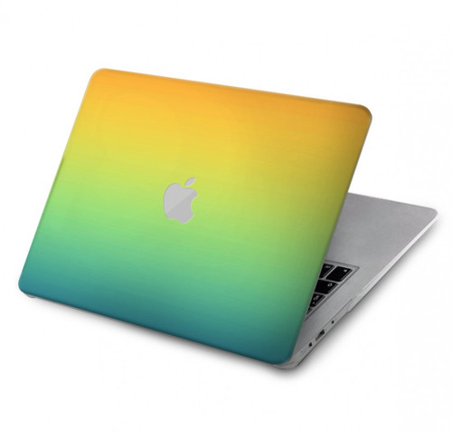 S3698 LGBTグラデーションプライドフラグ LGBT Gradient Pride Flag MacBook Air 13″ (2022,2024) - A2681, A3113 ケース・カバー