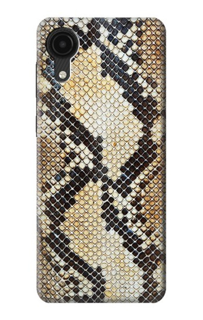 S2703 スネークスキンテクスチャグラフィックプリント Snake Skin Texture Graphic Printed Samsung Galaxy A03 Core バックケース、フリップケース・カバー