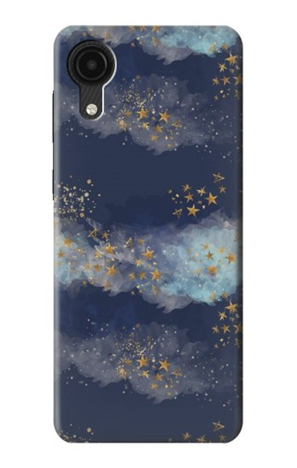 S3364 金星空 Gold Star Sky Samsung Galaxy A03 Core バックケース、フリップケース・カバー