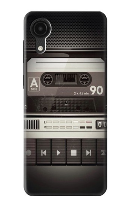 S3501 ビンテージカセットプレーヤー Vintage Cassette Player Samsung Galaxy A03 Core バックケース、フリップケース・カバー