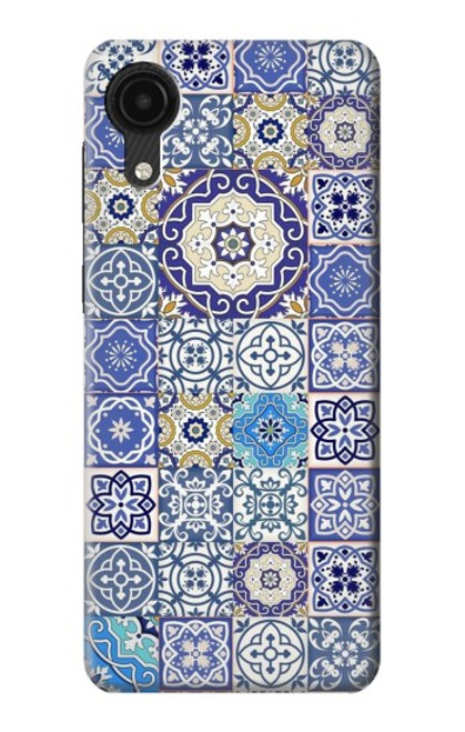 S3537 モロッコのモザイクパターン Moroccan Mosaic Pattern Samsung Galaxy A03 Core バックケース、フリップケース・カバー