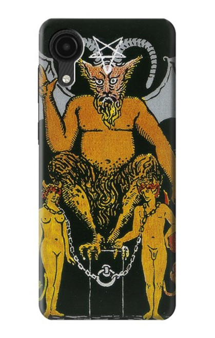 S3740 タロットカード悪魔 Tarot Card The Devil Samsung Galaxy A03 Core バックケース、フリップケース・カバー