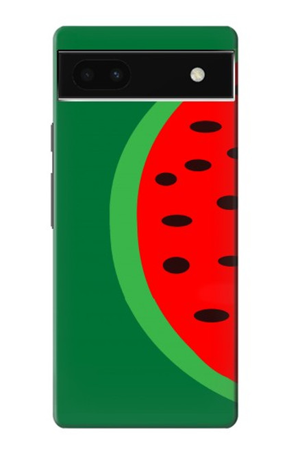 S2383 スイカ Watermelon Google Pixel 6a バックケース、フリップケース・カバー