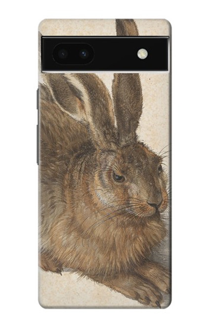 S3781 アルブレヒト・デューラー・ヤング・ヘア Albrecht Durer Young Hare Google Pixel 6a バックケース、フリップケース・カバー