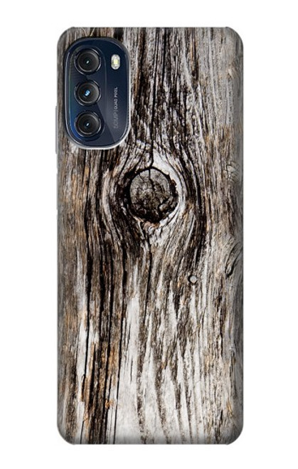 S2844 古い木材樹皮 グラフィック Old Wood Bark Printed Motorola Moto G (2022) バックケース、フリップケース・カバー