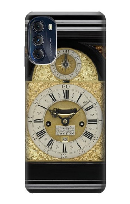 S3144 アンティークブラケット時計 Antique Bracket Clock Motorola Moto G (2022) バックケース、フリップケース・カバー