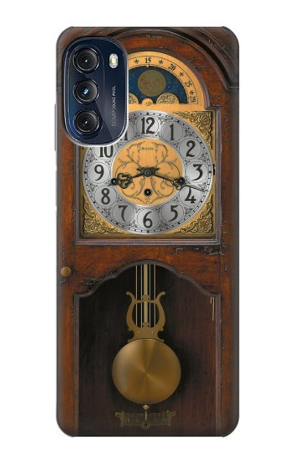 S3173 大きな古時計 Grandfather Clock Antique Wall Clock Motorola Moto G (2022) バックケース、フリップケース・カバー