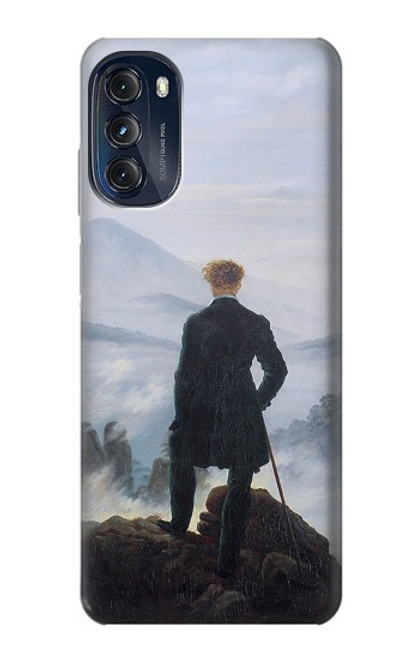 S3789 霧の海の上の放浪者 Wanderer above the Sea of Fog Motorola Moto G (2022) バックケース、フリップケース・カバー