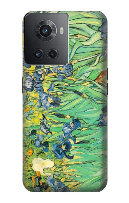 S0210 フィンセント・ファン・ゴッホ アイリスの花 Van Gogh Irises OnePlus Ace バックケース、フリップケース・カバー