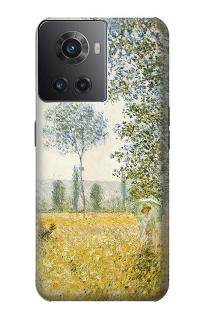 S2682 クロード・モネ 春の野 Claude Monet Fields In Spring OnePlus Ace バックケース、フリップケース・カバー