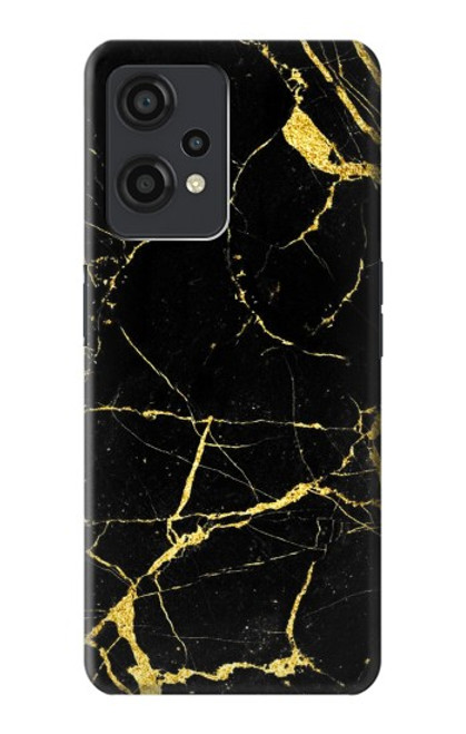 S2896 ゴールドマーブルグラフィックプリント Gold Marble Graphic Printed OnePlus Nord CE 2 Lite 5G バックケース、フリップケース・カバー