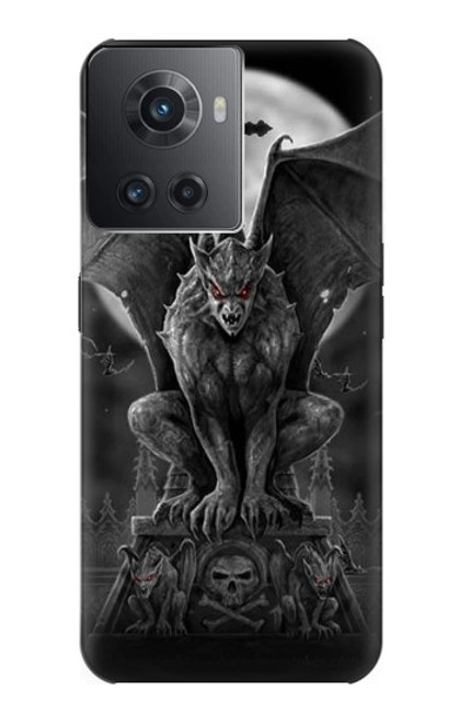 S0850 ガーゴイル悪魔 Gargoyle Devil Demon OnePlus 10R バックケース、フリップケース・カバー