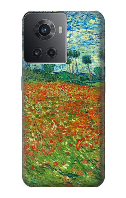 S2681 フィールドポピーのヴィンセント・ヴァン・ゴッホ Field Of Poppies Vincent Van Gogh OnePlus 10R バックケース、フリップケース・カバー