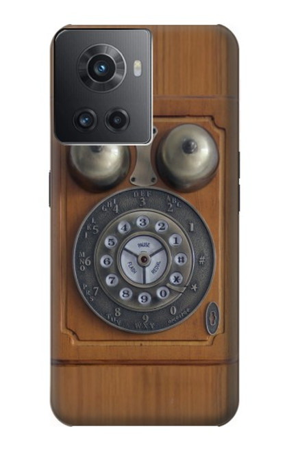 S3146 アンティークウォールレトロ電話 Antique Wall Retro Dial Phone OnePlus 10R バックケース、フリップケース・カバー