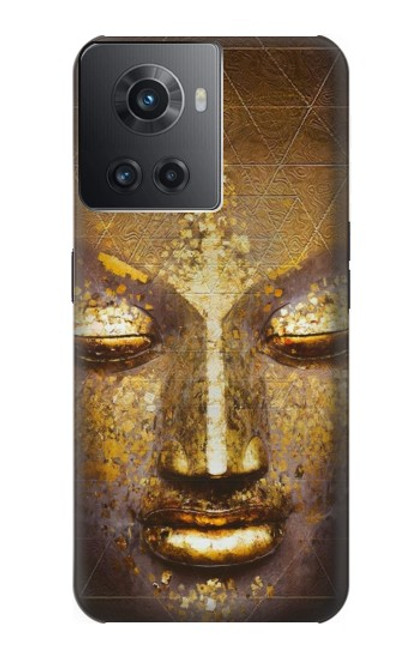 S3189 魔法のヤントラ仏の顔 Magical Yantra Buddha Face OnePlus 10R バックケース、フリップケース・カバー