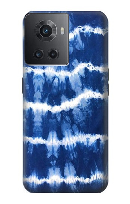 S3671 ブルータイダイ Blue Tie Dye OnePlus 10R バックケース、フリップケース・カバー