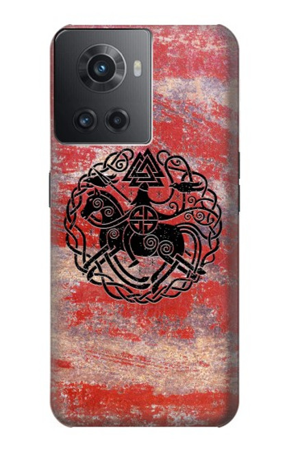 S3831 バイキングノース古代のシンボル Viking Norse Ancient Symbol OnePlus 10R バックケース、フリップケース・カバー