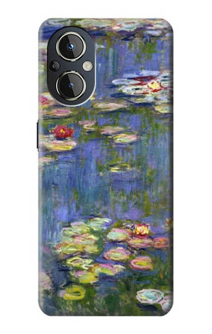 S0997 クロード・モネ 睡蓮 Claude Monet Water Lilies OnePlus Nord N20 5G バックケース、フリップケース・カバー