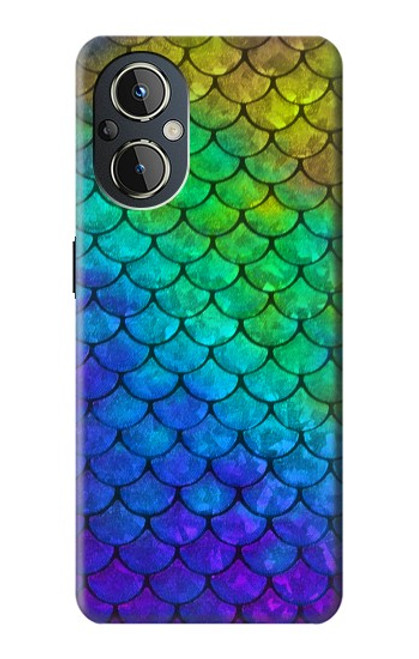 S2930 人魚のスケール Mermaid Fish Scale OnePlus Nord N20 5G バックケース、フリップケース・カバー