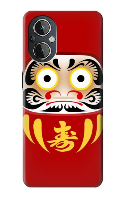 S3045 ダルマ人形 Japan Good Luck Daruma Doll OnePlus Nord N20 5G バックケース、フリップケース・カバー