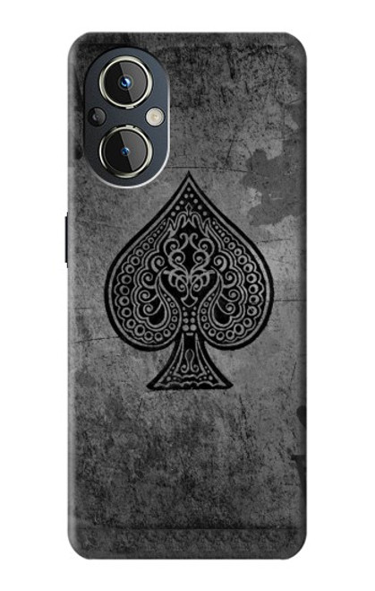 S3446 エーススペード Black Ace Spade OnePlus Nord N20 5G バックケース、フリップケース・カバー