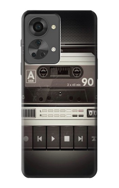 S3501 ビンテージカセットプレーヤー Vintage Cassette Player OnePlus Nord 2T バックケース、フリップケース・カバー