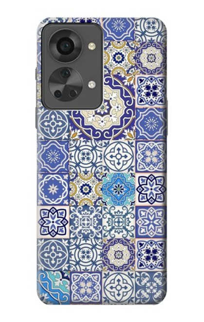 S3537 モロッコのモザイクパターン Moroccan Mosaic Pattern OnePlus Nord 2T バックケース、フリップケース・カバー
