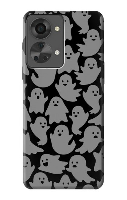 S3835 かわいいゴーストパターン Cute Ghost Pattern OnePlus Nord 2T バックケース、フリップケース・カバー