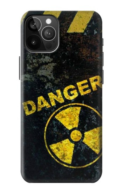 S3891 核の危険 Nuclear Hazard Danger iPhone 12 Pro Max バックケース、フリップケース・カバー