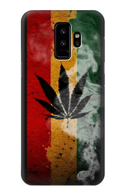 S3890 レゲエ ラスタ フラッグ スモーク Reggae Rasta Flag Smoke Samsung Galaxy S9 バックケース、フリップケース・カバー