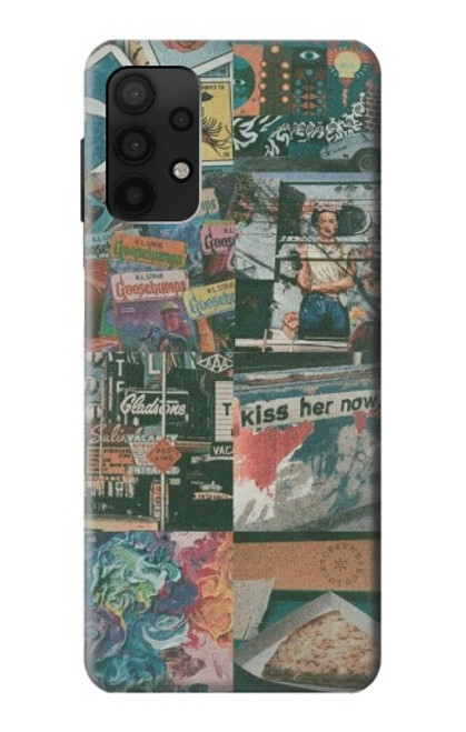 S3909 ビンテージ ポスター Vintage Poster Samsung Galaxy A32 4G バックケース、フリップケース・カバー