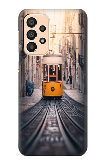 S3867 リスボンのトラム Trams in Lisbon Samsung Galaxy A33 5G バックケース、フリップケース・カバー