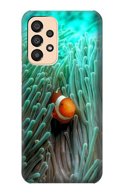 S3893 カクレクマノミ Ocellaris clownfish Samsung Galaxy A33 5G バックケース、フリップケース・カバー