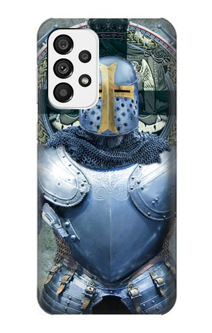 S3864 中世テンプル騎士団重鎧騎士 Medieval Templar Heavy Armor Knight Samsung Galaxy A73 5G バックケース、フリップケース・カバー