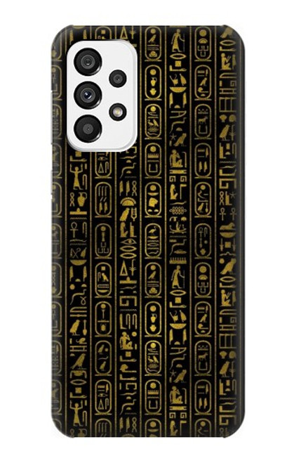 S3869 古代エジプトの象形文字 Ancient Egyptian Hieroglyphic Samsung Galaxy A73 5G バックケース、フリップケース・カバー
