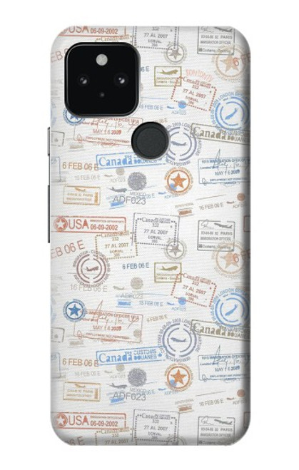 S3903 トラベルスタンプ Travel Stamps Google Pixel 5 バックケース、フリップケース・カバー