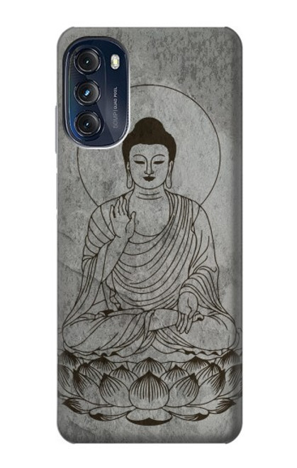 S3873 ブッダ ライン アート Buddha Line Art Motorola Moto G (2022) バックケース、フリップケース・カバー