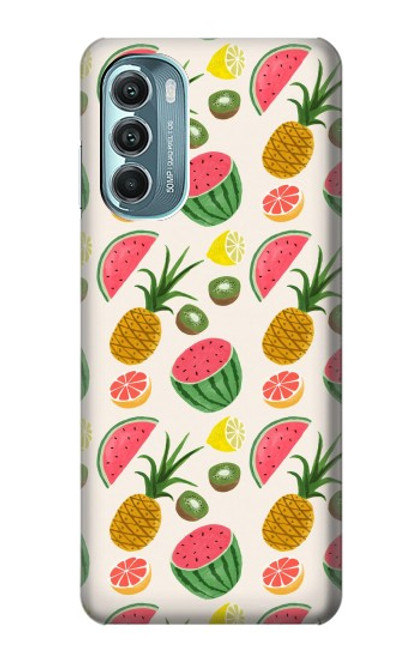 S3883 フルーツ柄 Fruit Pattern Motorola Moto G Stylus 5G (2022) バックケース、フリップケース・カバー