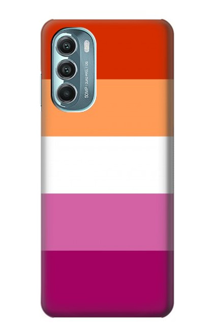 S3887 レズビアンプライドフラッグ Lesbian Pride Flag Motorola Moto G Stylus 5G (2022) バックケース、フリップケース・カバー