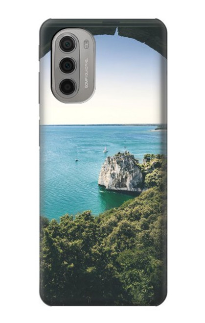 S3865 ヨーロッパ ドゥイーノ ビーチ イタリア Europe Duino Beach Italy Motorola Moto G51 5G バックケース、フリップケース・カバー