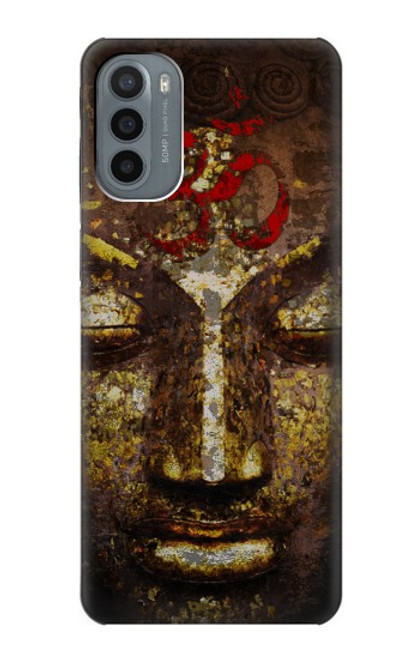 S3874 ブッダフェイスオームシンボル Buddha Face Ohm Symbol Motorola Moto G31 バックケース、フリップケース・カバー