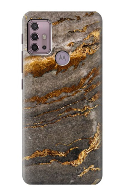 S3886 灰色の大理石の岩 Gray Marble Rock Motorola Moto G30, G20, G10 バックケース、フリップケース・カバー