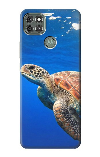 S3898 ウミガメ Sea Turtle Motorola Moto G9 Power バックケース、フリップケース・カバー